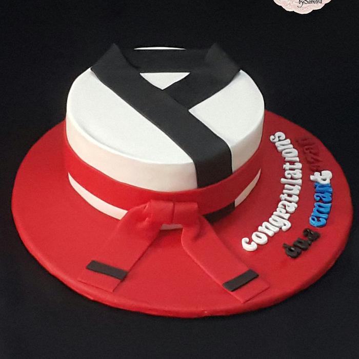 Taekwondo Cake