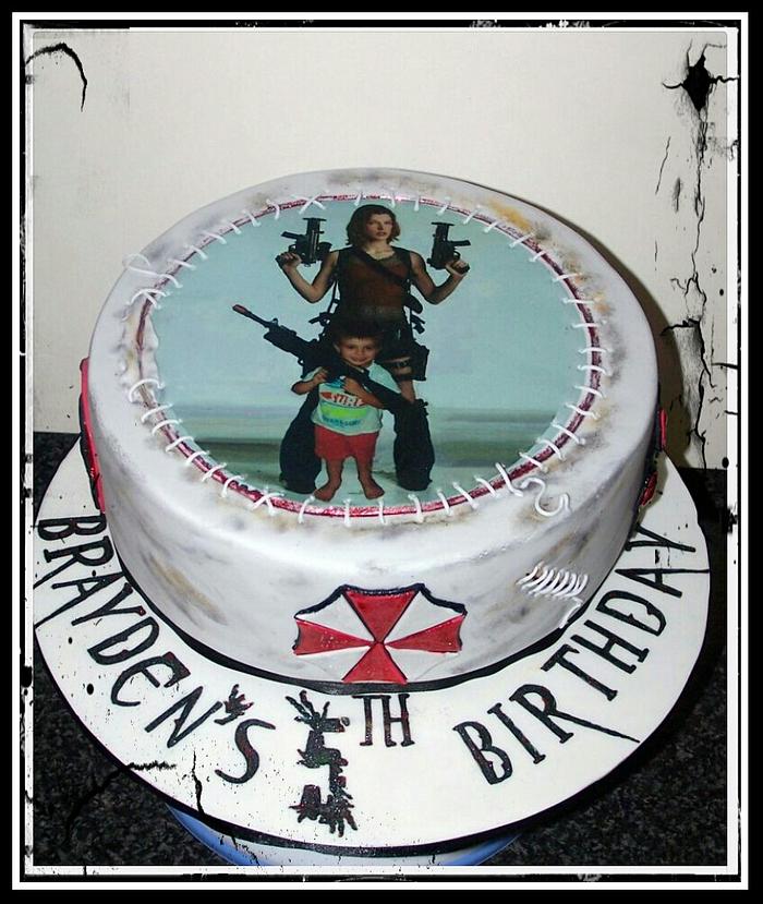 Resident evil cake