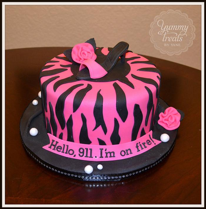 Zebra Cake!