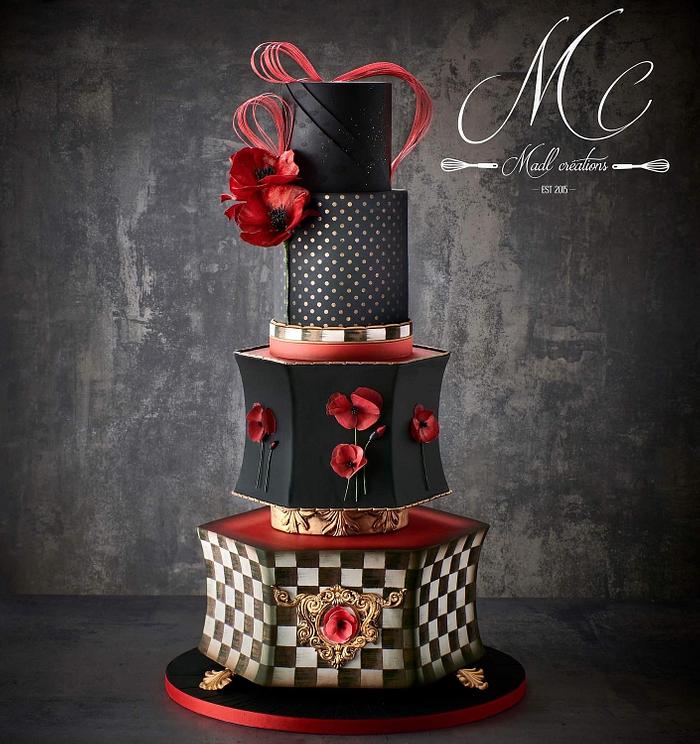 Luxury Wedding cake baroque 
