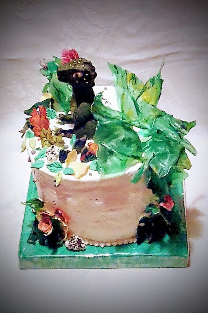 Dinosaur cake 🦖