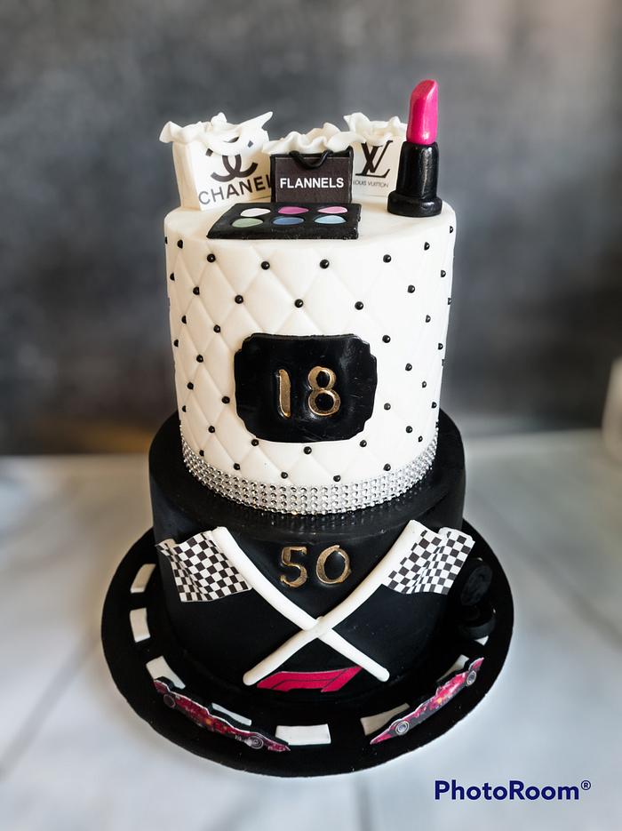 Milestones birthday cake