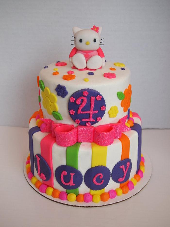 Hello Kitty Bling Cake