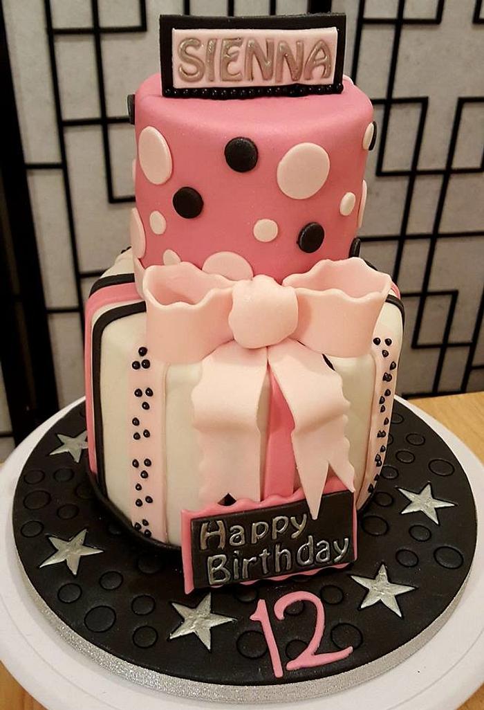 12th Birthday Cake