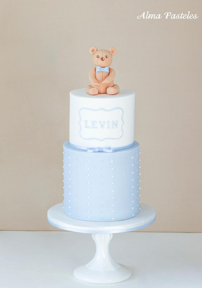 Levin's Baptism Cake