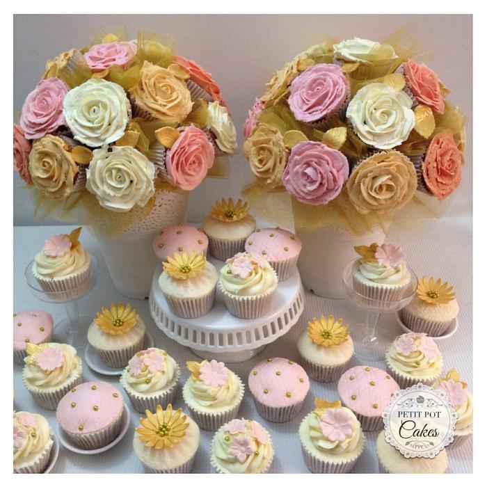 Wedding Bouquets and cuppies