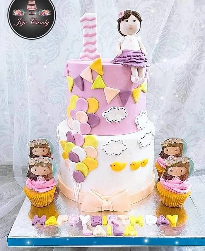 Baby one cake 
