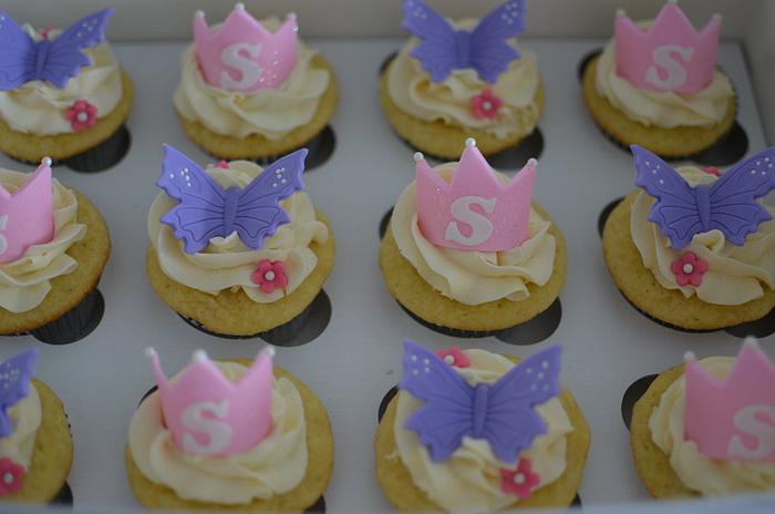 Princess cupcakes
