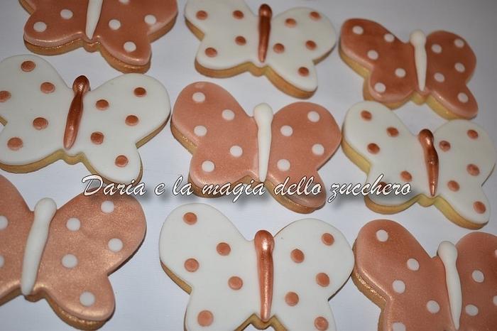 Butterfly cookies