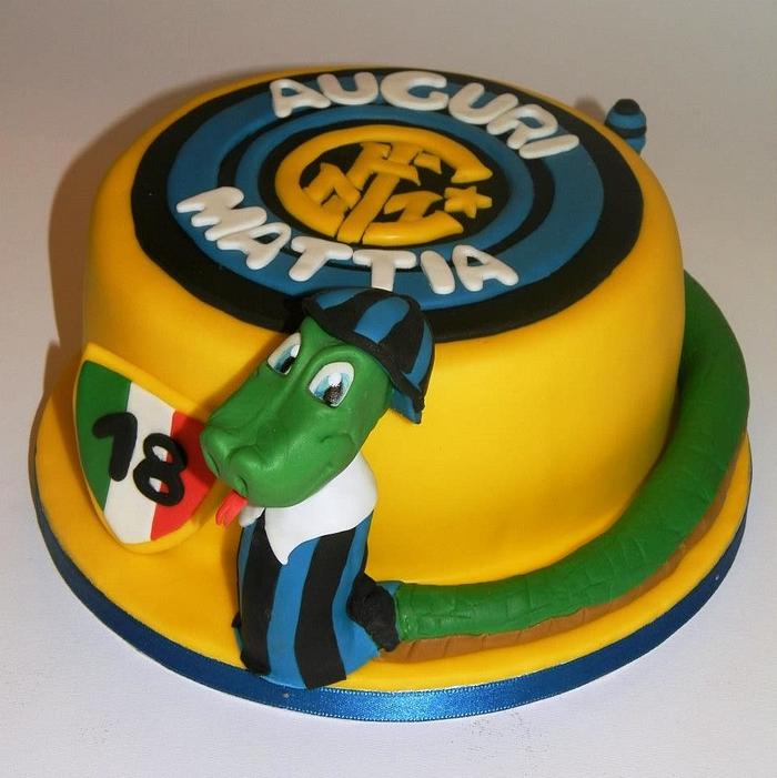 F.C. Internazionale Cake