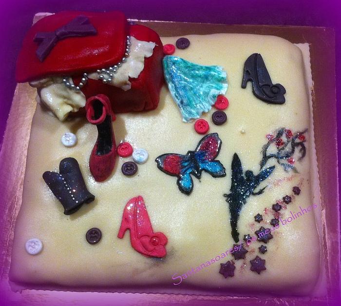 fashionista cake 2