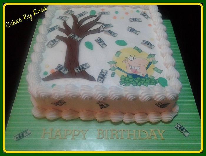 Money Tree Cake