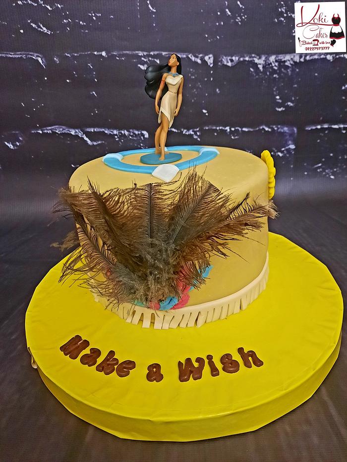 "Pocahontas cake"
