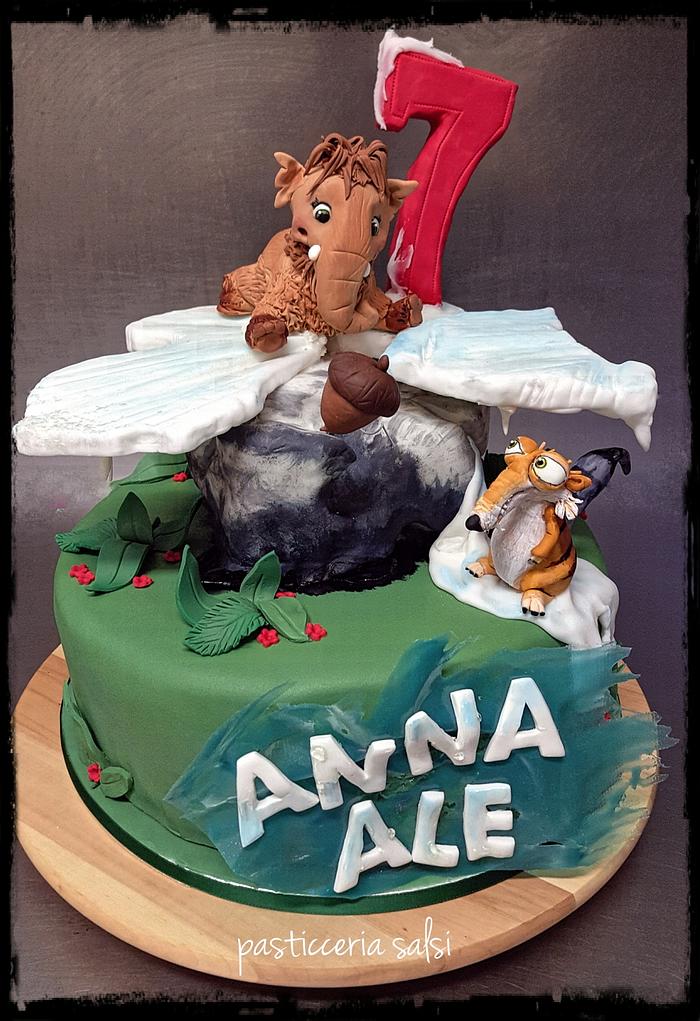 Ice Age cake