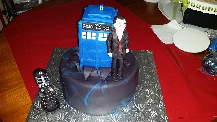 Doctor Who Birthday Cake