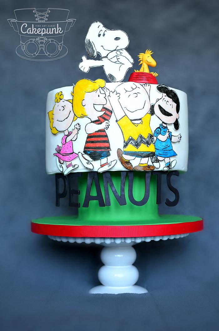 Peanut's 65th Birthday Collaboration Cake