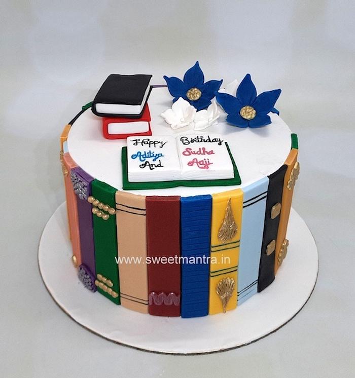 Open Book Cake Design- How to Make | Decorated Treats