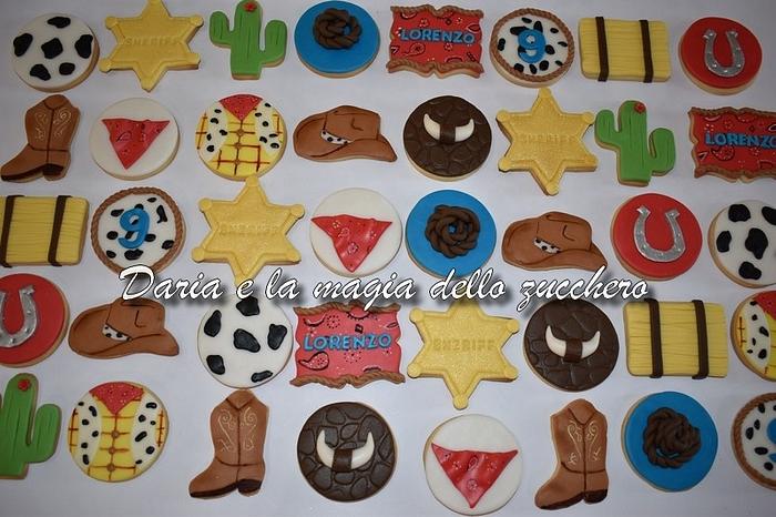 Country cowboy cookies