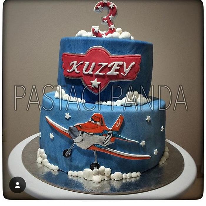 Planes birthday cake