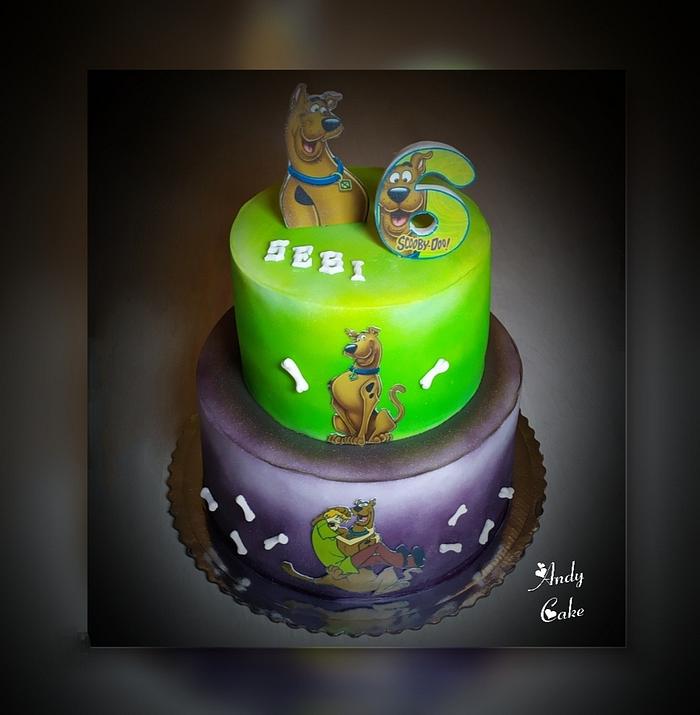 Scooby doo birthday cake