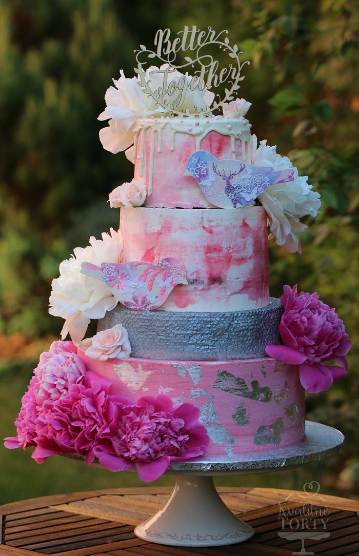 wedding cake :