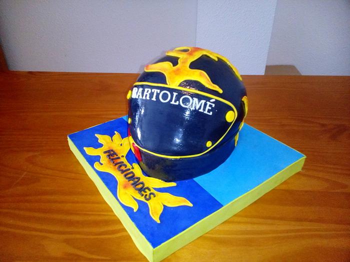 HELMET'S CAKE