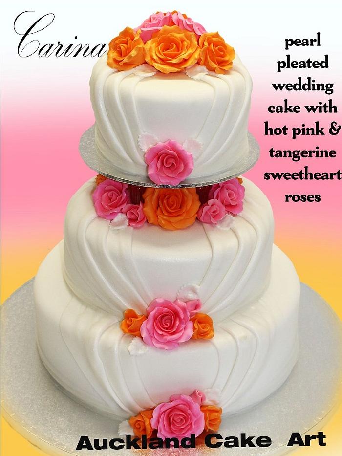 Carinas wedding cake