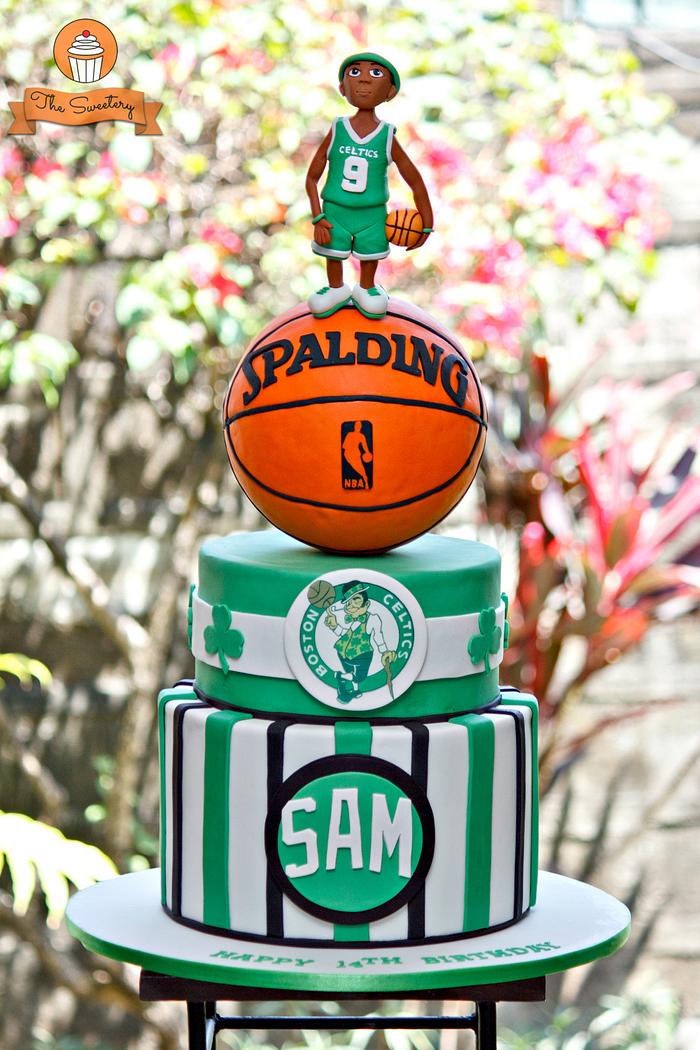 Boston Celtics Birthday Cake