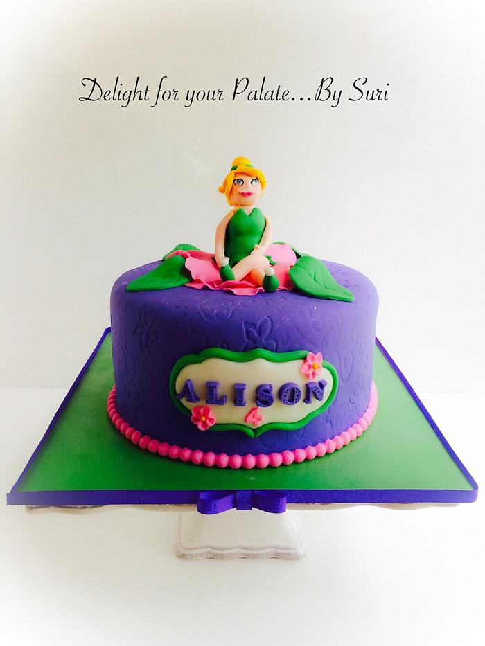 Tinkerbell Cake for Alison
