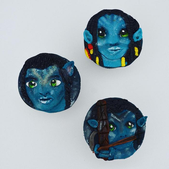 Avatar Cupcakes