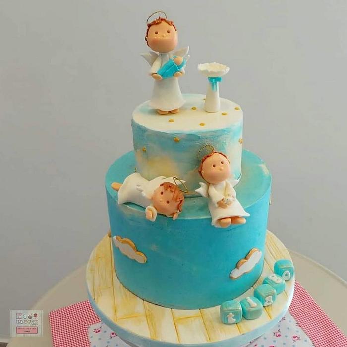 Bolo Batismo - Baptism Cake