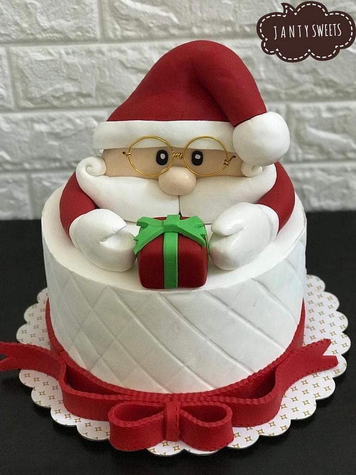 santa Calus Cake