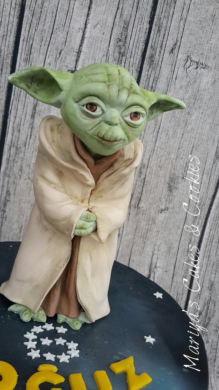 Star Wars-Yoda cake
