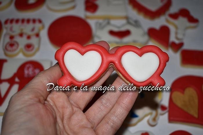Valentine's cookies collection