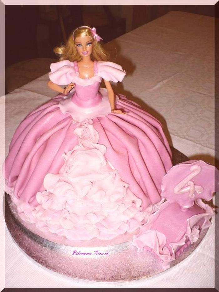 Boxed Delight - Sitting barbie doll cake. . Strawberry... | Facebook