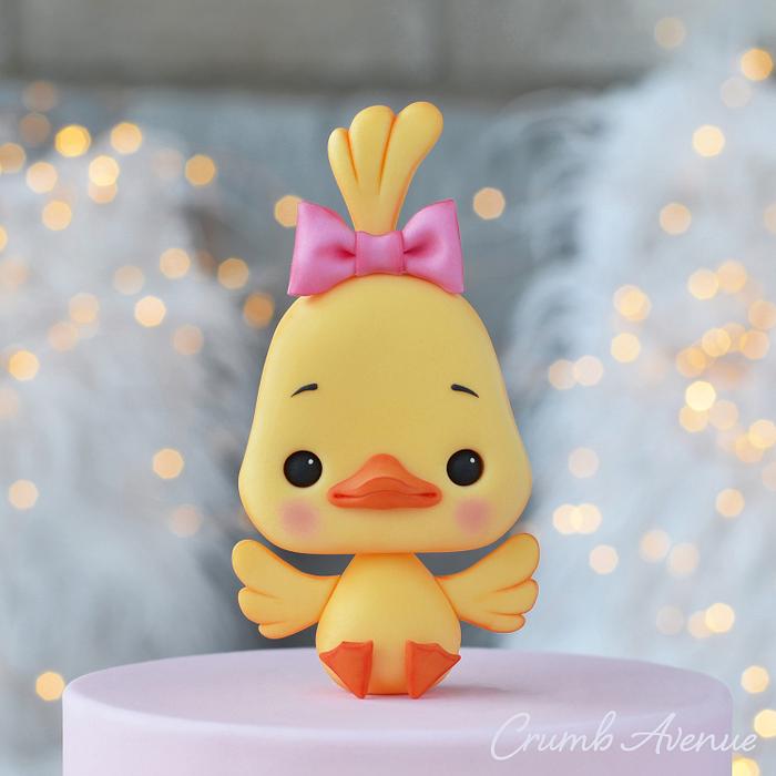 Baby Duck Cake Topper