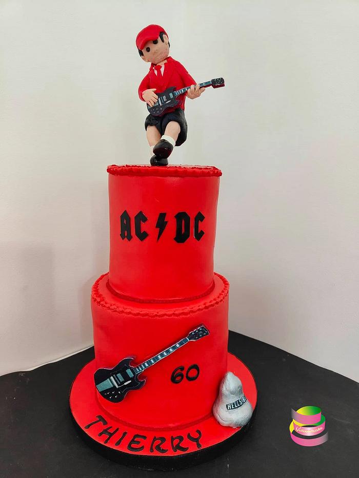 AC DC Cake