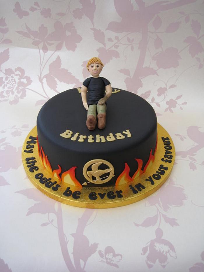 Hunger Games Birthday Cake