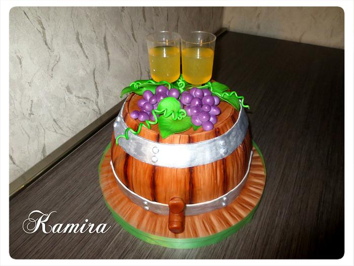 Cake barrel