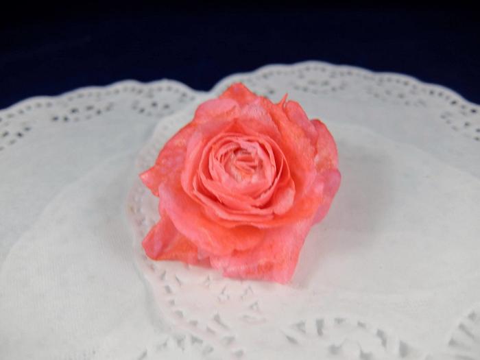 Rose wafer paper