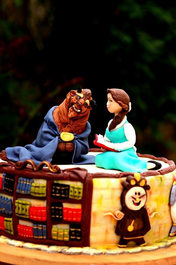 Beauty and The Beast cake