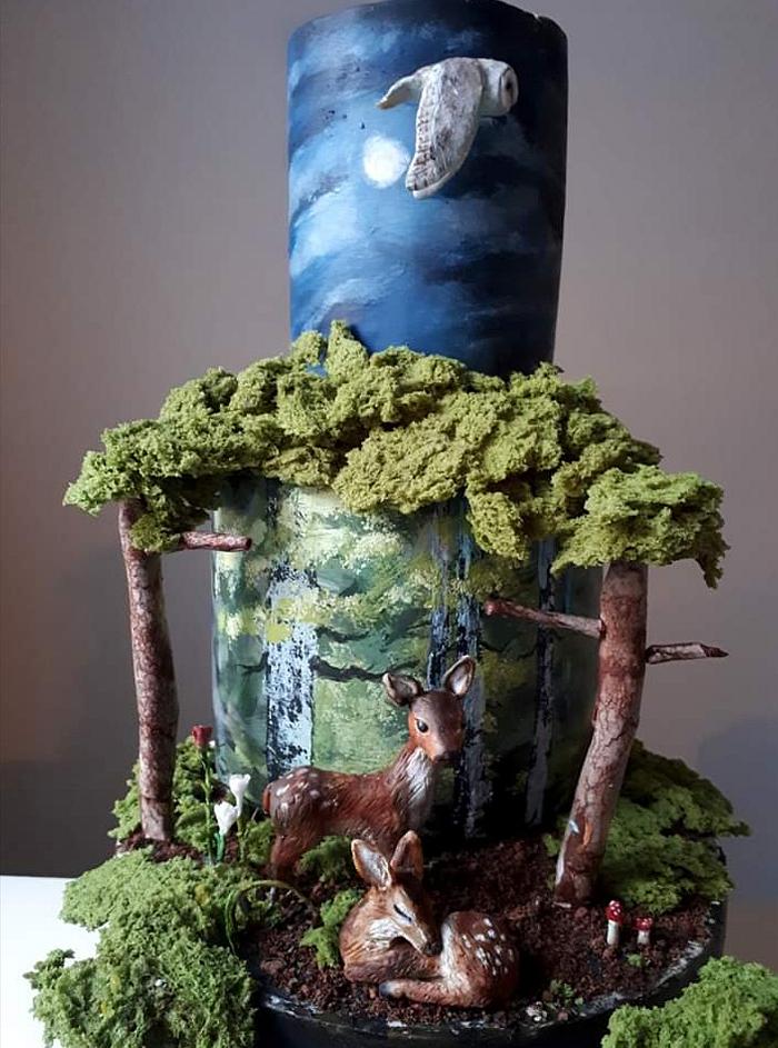 My version of a woodland cake