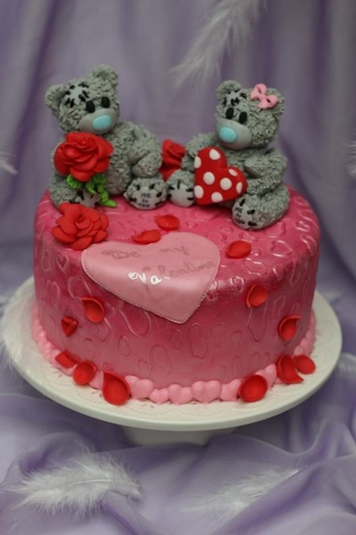 Be my Valentine cake 