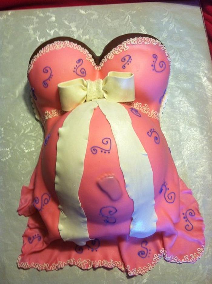 Mommy to Be Belly Cake