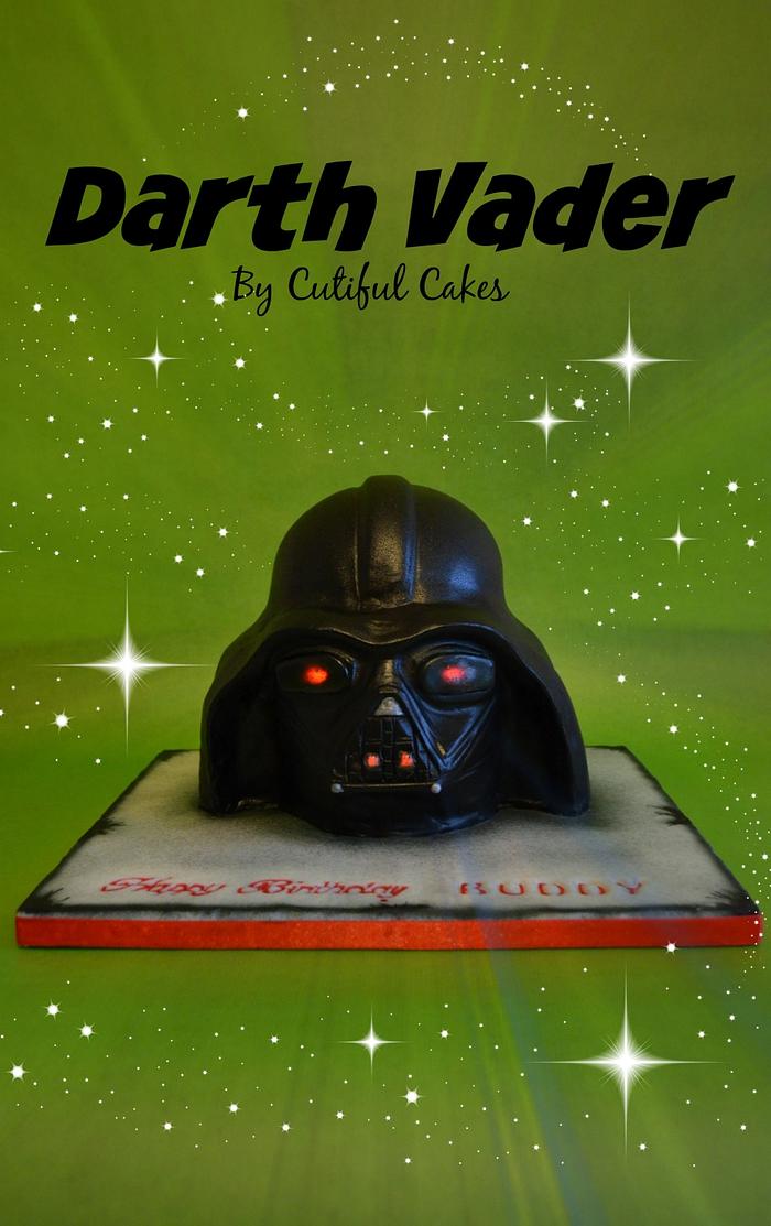 Darth Vader cake