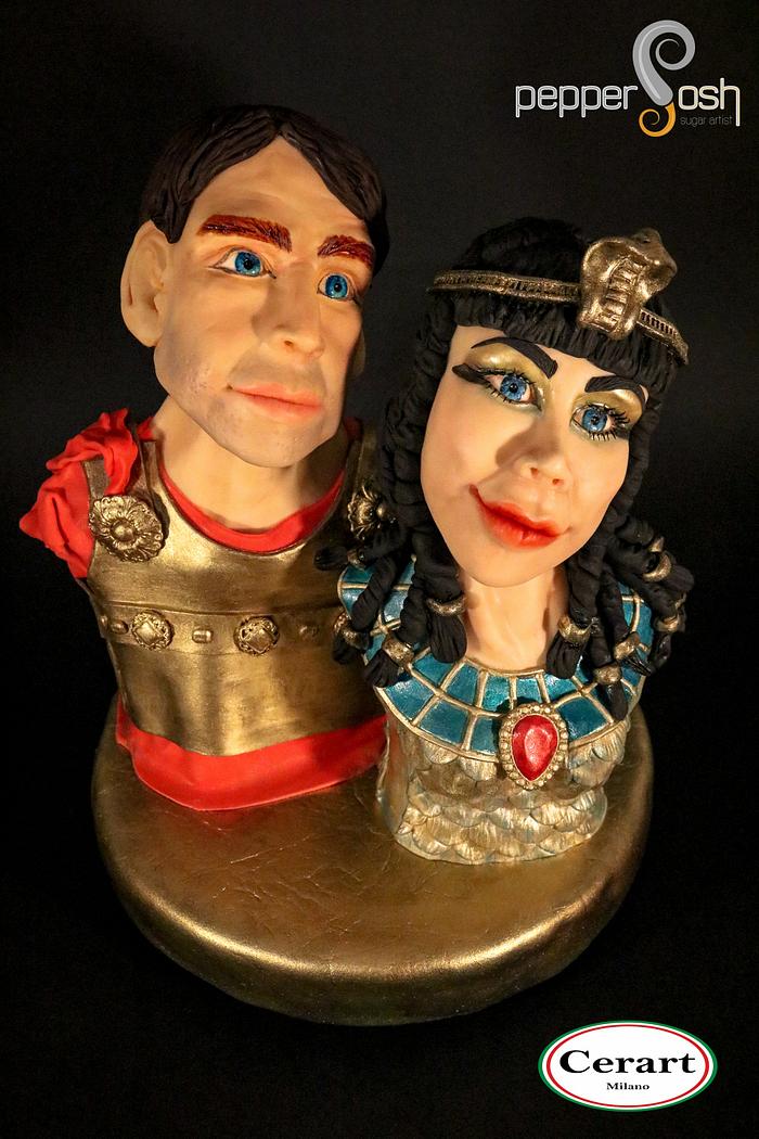 Cleopatra & Marc Anthony @Egypt Land of Mystery