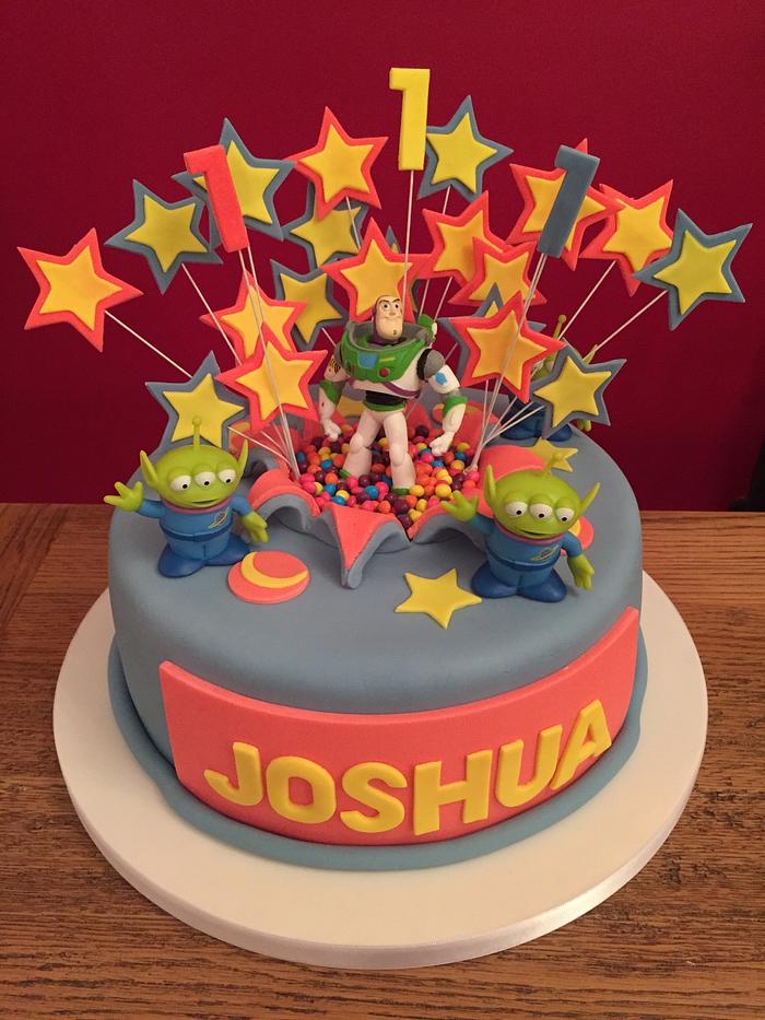1st birthday Toy Story 3 cake!