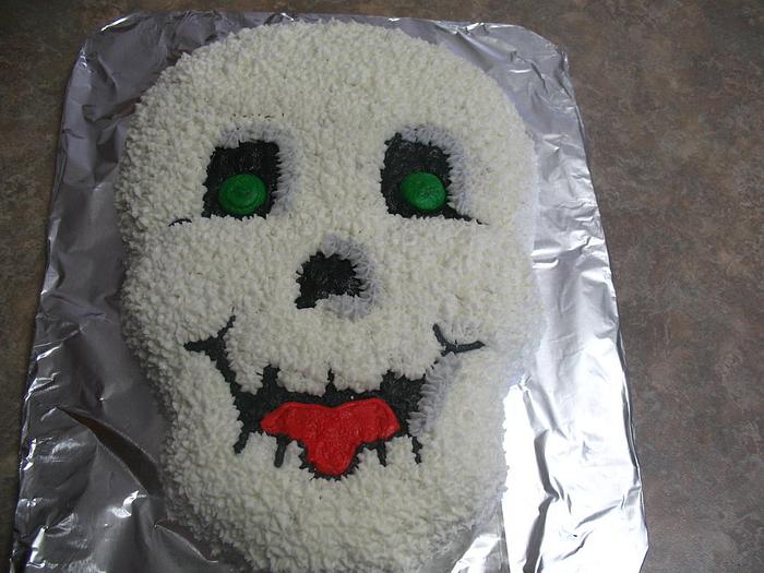 skeleton cake