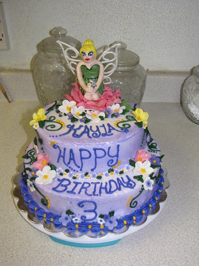 TinkerBell Cake for Kayla