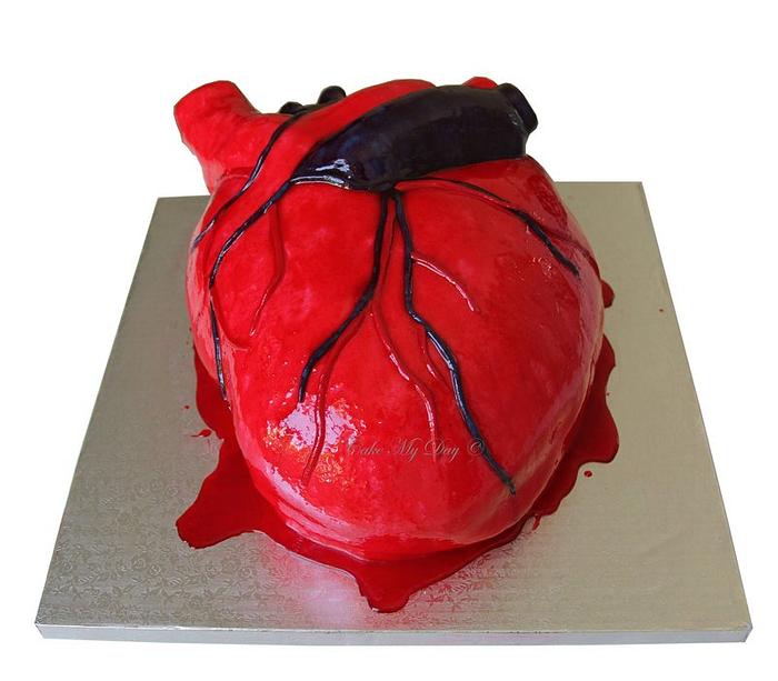 Not the usual St. Valentine's heart cake